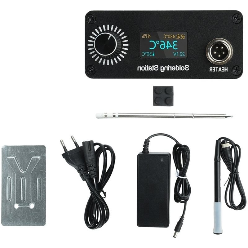 【A56X】T12 Portable Mini Digita - Soldering Station T12 Oled ulasan dan harga