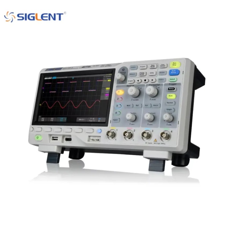 1PC SIGLENT SDS1104X-E 100MHz  - Digital Storage Oscilloscope 100Mhz 4Ch ulasan dan harga