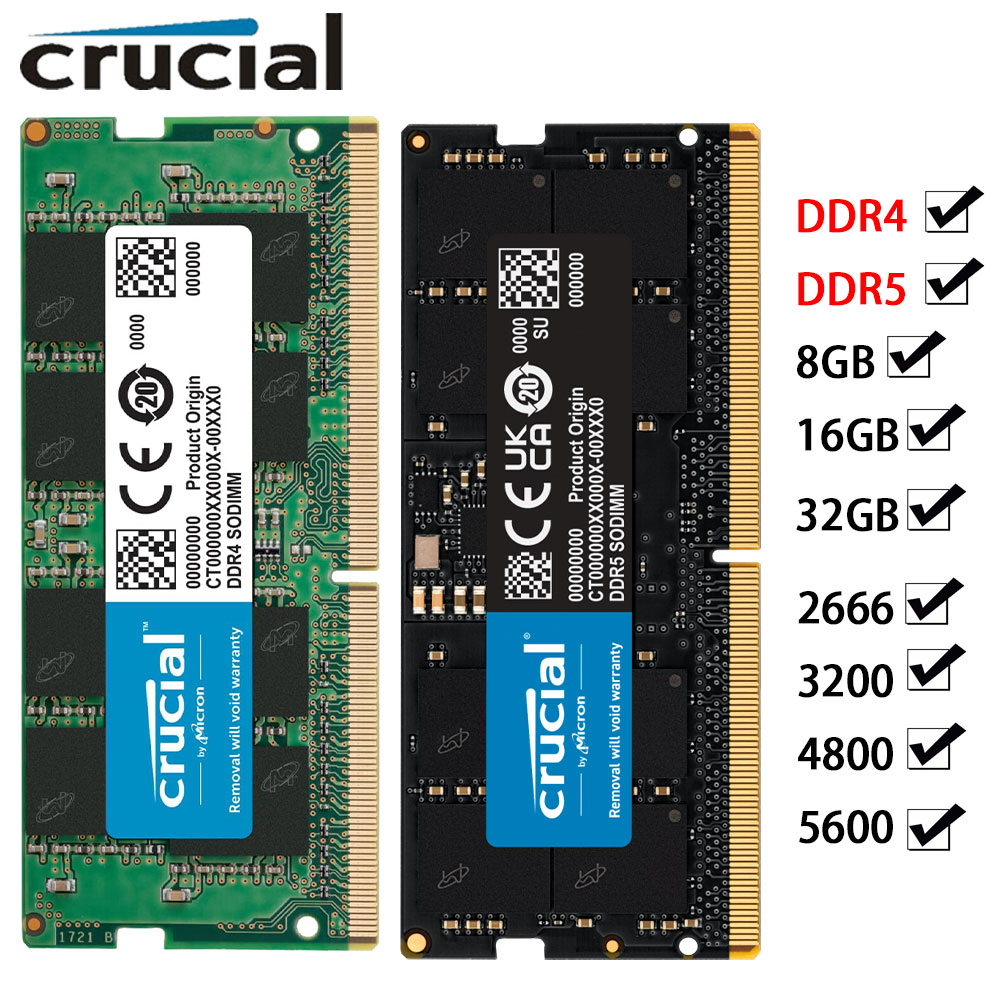 Crucial Memory Laptop RAM DDR5 - Khadas Vim4 8Gb ulasan dan harga