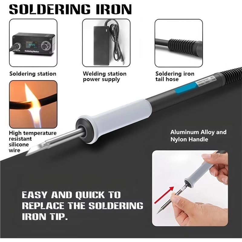 B23B T12 For Home Repairing So - Soldering Station T12 Oled ulasan dan harga