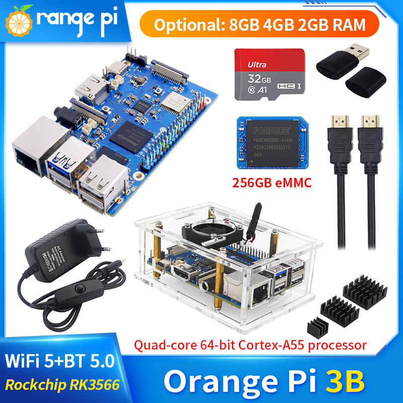 Orange Pi 3B 8GB 4GB 2GB RAM R - Khadas Vim4 8Gb ulasan dan harga